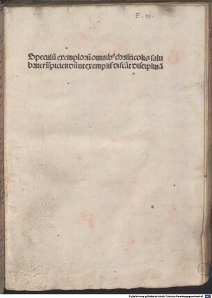 Speculum exemplorum