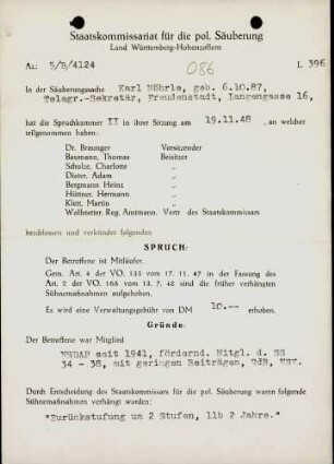 Möhrle, Karl