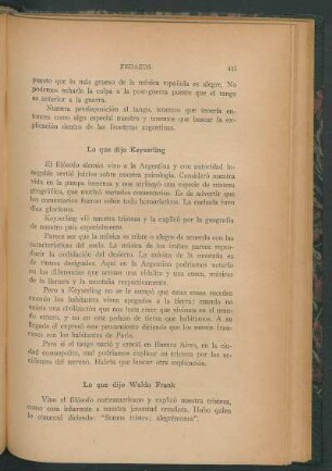 Lo que dijo Keyserling