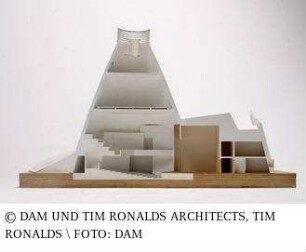 The Landmark - Teilmodell des Gebäudes (Schnitt durch die Theaterkuppel)