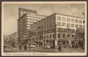 Ansichtskarte Europahaus in der Stresemannstraße