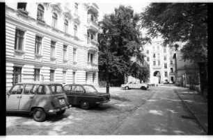Kleinbildnegativ: Riehmers Hofgarten, 1980