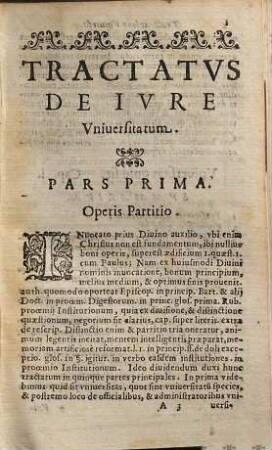 Tractatus de iure universitatum