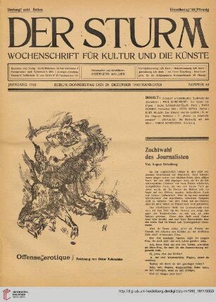 Zuchtwahl des Journalisten