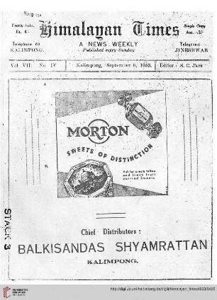 No. IV (06 September 1953)
