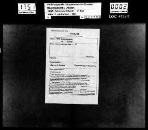Des bei dem adligen Kadettenkorps angestellt gewesenen Professors Heusinger Traktamentsvorschüsse und sonstigen Gesuche