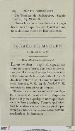Israel de Mecken