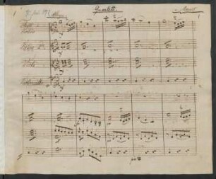 Quartette; fl, vl, vla, vlc; C-Dur; KV 285b; KV Anh. 171