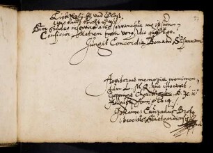 Brotbeck, Johann Konrad. Göppingen, 2?.8.1614.