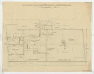 Wohnhaus Roscherstraße 16, Berlin-Charlottenburg: Grundriss Dachgeschoss 1:50