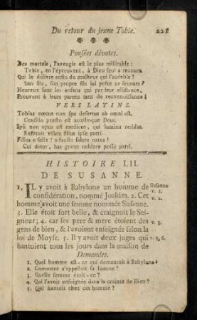 221-225, Histoire LII