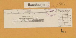 1947 Hanshagen, Cover