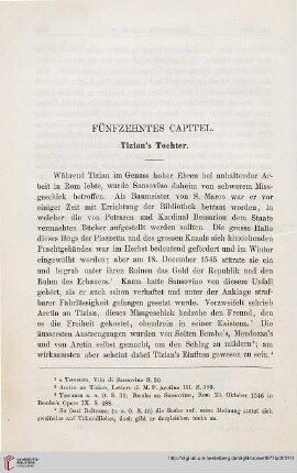 Fünfzehntes Capitel. Tizian’s Tochter