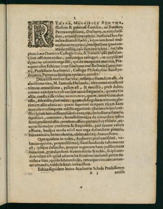 1-38, Rursus, Magnifice Rector...