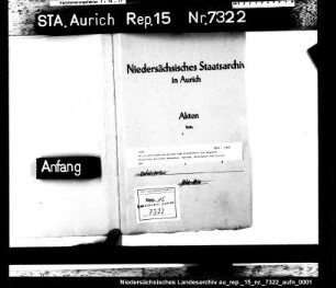 Die staatlichen Beihilfen zum Brückenbau und Wegeverbesserung zwischen Münkeboe, Upende, Moorhusen und Victorbur