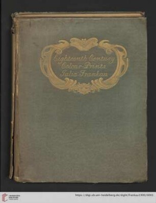 Eighteenth century colour prints : an essay on certain stipple engravers and their work in colour