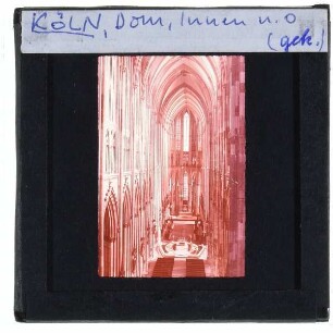 Köln, Dom : Innenansicht