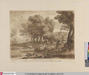 [Landschaft mit Mercur und Battus.]