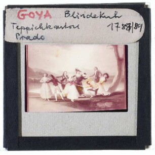 Goya, La gallina ciega (Das Blindekuhspiel)