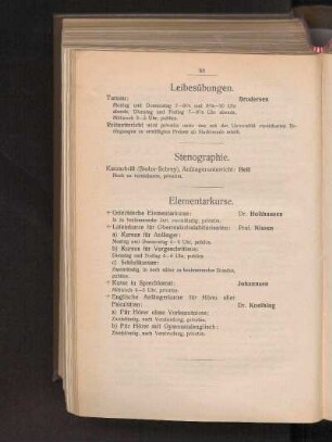Stenographie.