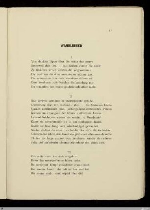 Wandlungen