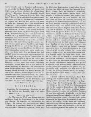 Dahlmann, F. C.: Geschichte der französischen Revolution bis auf die Stiftung der Republik. Leipzig: Weidmann 1845 (Beschluss von Nr. 5.)