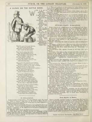 A clown and cattle show