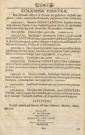 Columna sinistra.
