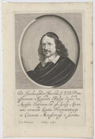 Bildnis des Jacobus van der Burchius
