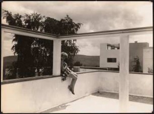 Werkbund-Ausstellung, Stuttgart-Weißenhof Einfamilienhaus Typ C 7: Terrasse