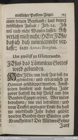 Um zwölff zu Mitternacht