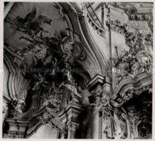 Prag, St.-Niklas-Kirche, Inneres (Detail)