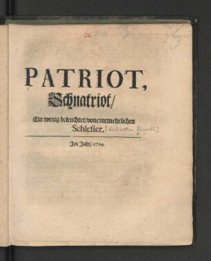 Patriot, Schnatriot