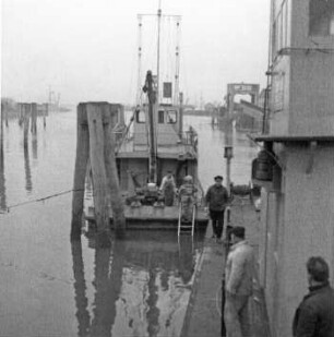Havarie am Sperrtor Glückstadt/Elbe