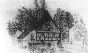 Mittelherwigsdorf-Eckartsberg. Wassermühle bei Eckartsberg, aus: Die Union, 19.9.1986