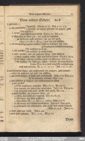 Vom achten Gebote.