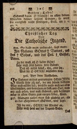 126-158, Christlicher Tag Vor Die Catholische Jugend.