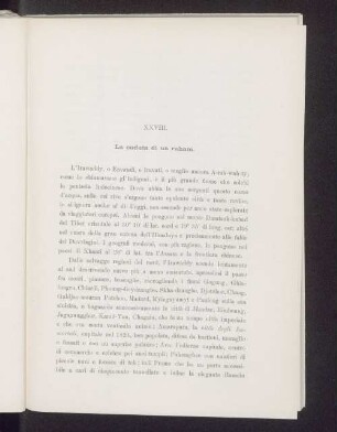 XXVIII. La caduta di un raham.