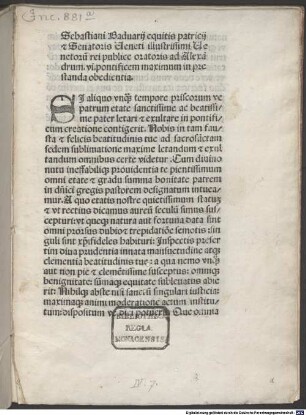 Oratio ad Alexandrum VI. in praestanda Venetorum oboedientia : 1492.12.17