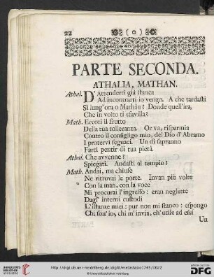 Parte seconda