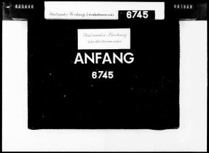 Neuordnung und Prüfung der Amtsregistratur