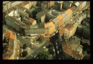 Diapositiv: Heinrichplatz, Oranienstraße, 1982