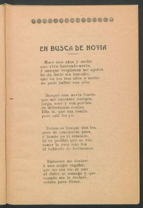 En busca de novia