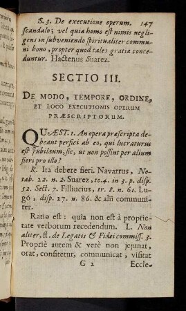 147-153, Sectio III