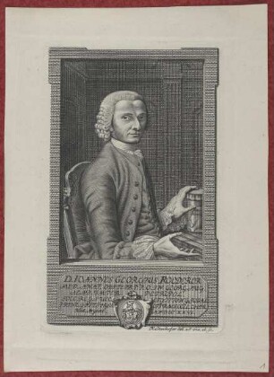 Bildnis des Ioannes Georgius Roederer