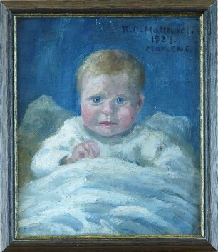 Marlene Nöldeke als Säugling, 1927 (K. O. Matthaei)