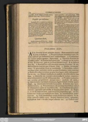 Psalmus XXV.