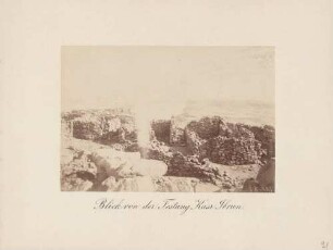Blick von der Festung Kasr Ibran in Ägypten