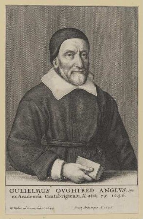 Bildnis des Gulielmus Ovghtred Anglvs