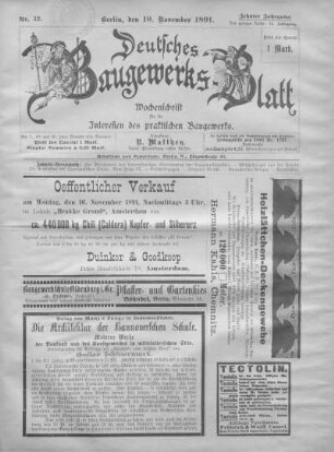 51. Jahrgang, Nr. 32.